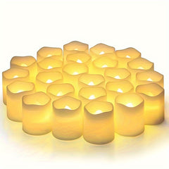 50pcs Classic Led Tea Candle Light Holiday Home Decoration