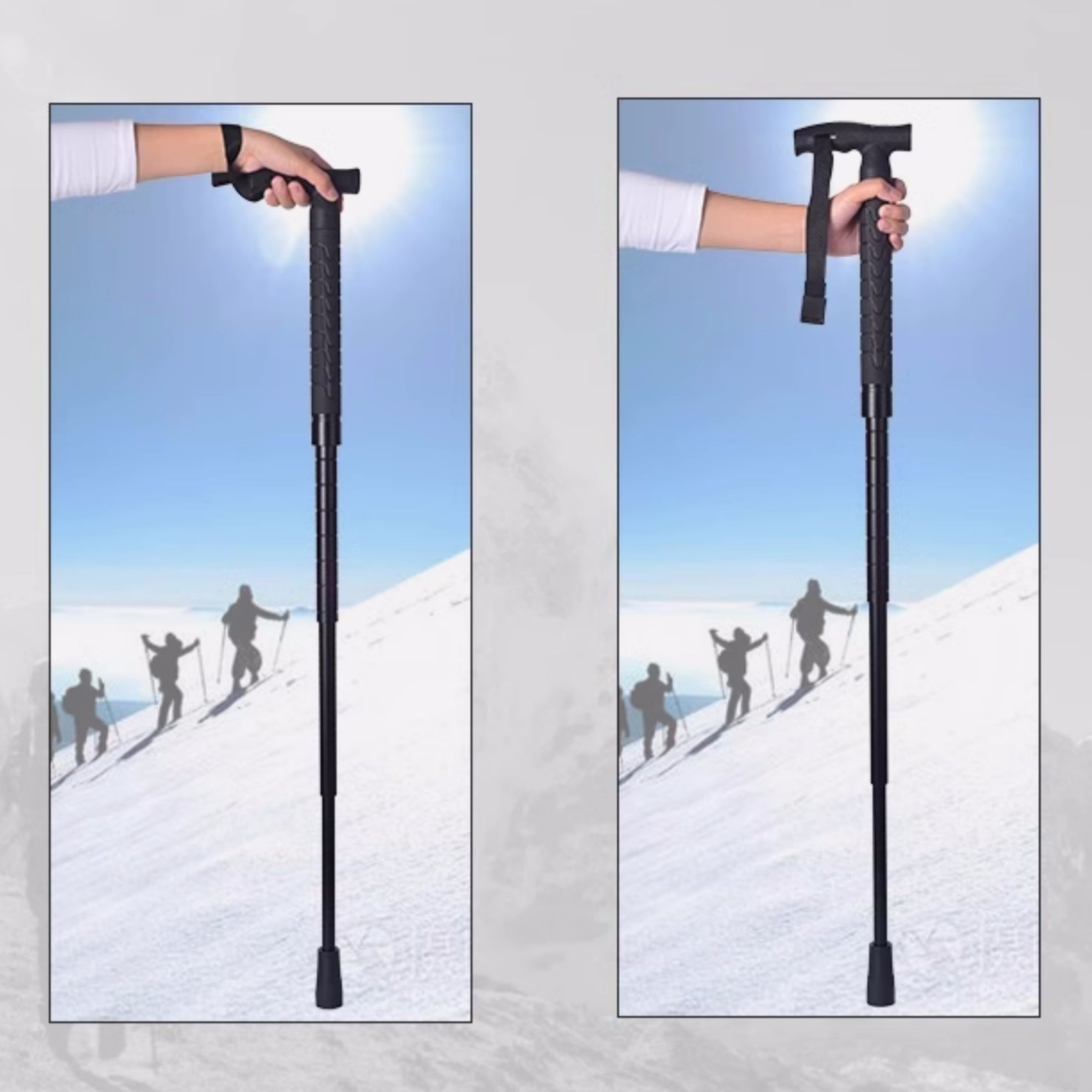 Fox Telescopic Trekking Pole Aluminum Alloy Multi-Function Outdoor