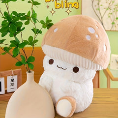 13 77in Mushroom Plush Toy Mushroom Doll Sofa Decoration Gift