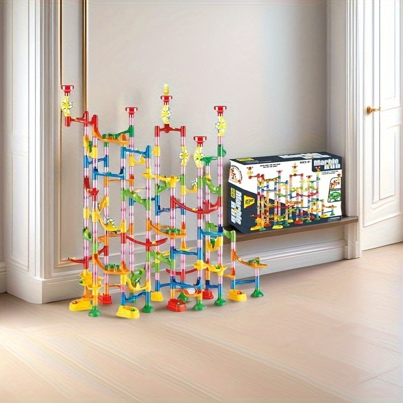 233pcs Marble Slide Building Blocks Toy