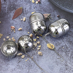 Stainless Steel Tea Ball Infuser Strainer Filter Loose Leaf Tea Spice