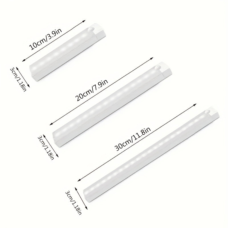 LED Motion Sensor Cabinet Light USB Rechargeable Kitchen Night Light