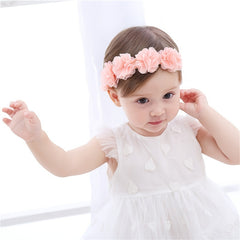 2pcs Infant Flower Headbands Hair Accessories for Baby Girls