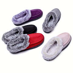 Plush Lined Thermal Snow Boots Fall Winter Keep Warm Comfortable Flat