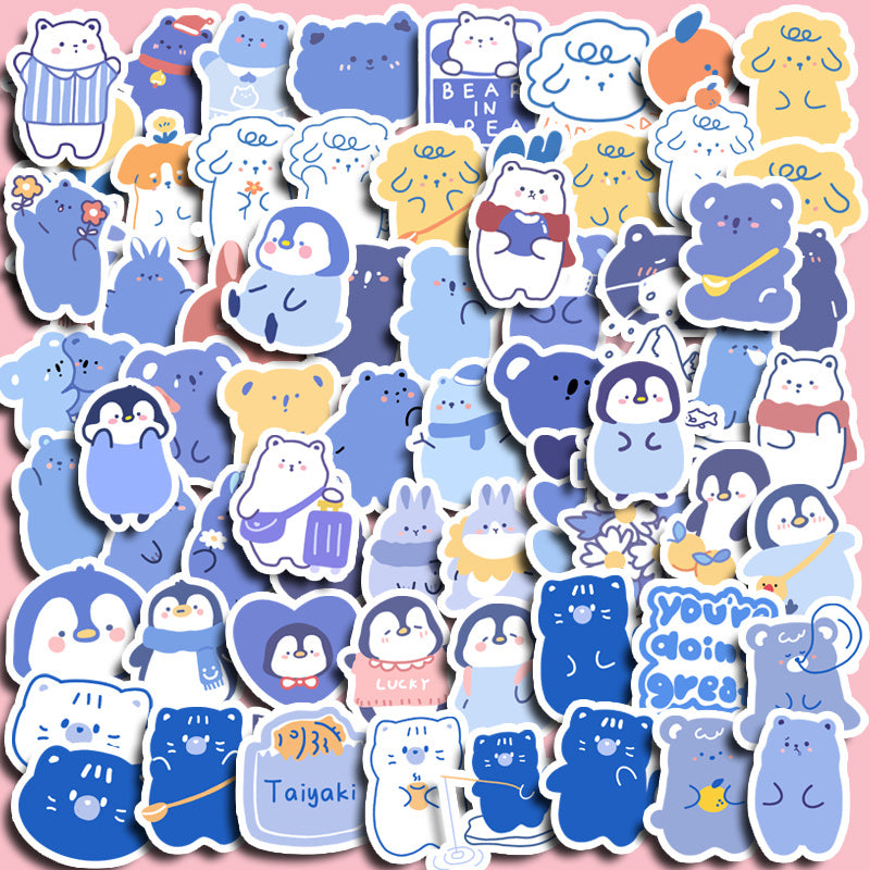 100pcs Soda Graffiti Stickers DIY Stationery Computer Notebook Stickers