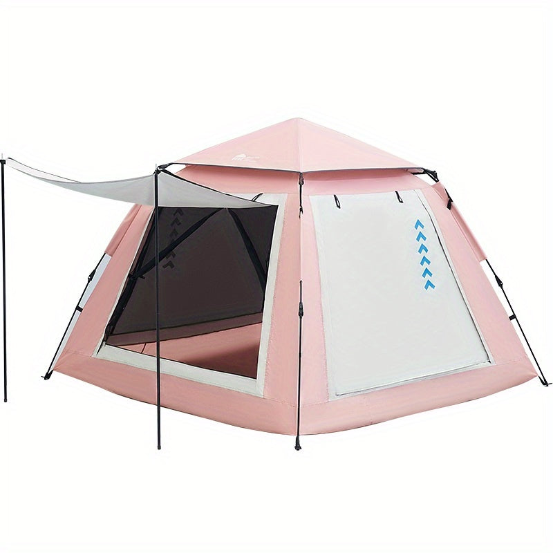 Portable Folding Canopy Fully Automatic Camping Tent for 3-4 People