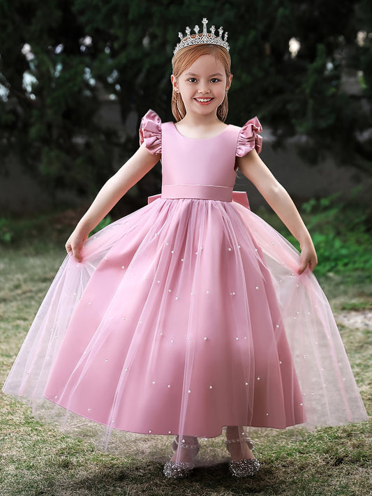 Ruffled Sleeves Princess Dress for Girls
