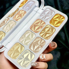 8-Color Chameleon Glitter Eyeshadow Palette for Macaron Makeup