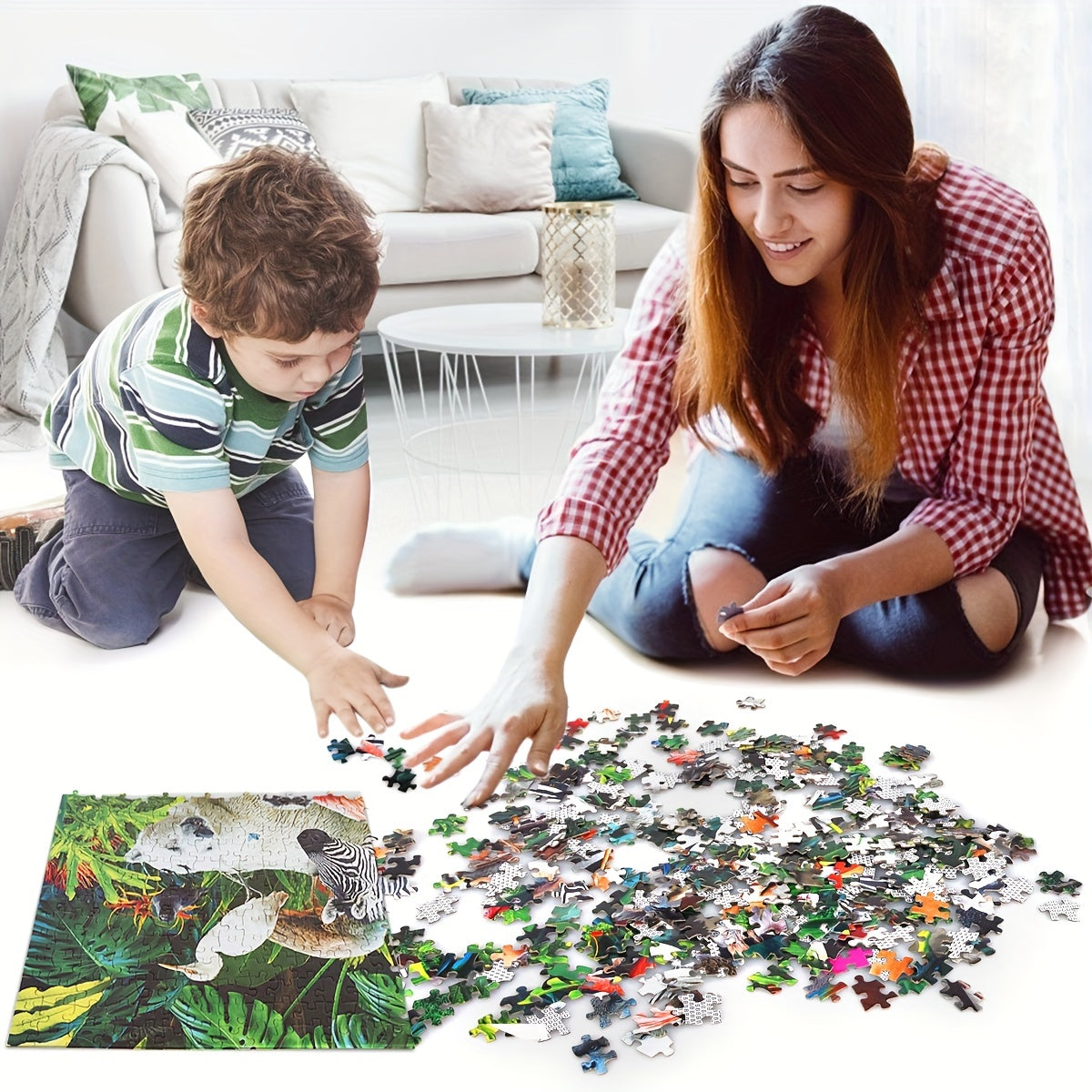 1000 Pieces Animals Puzzle Educational Fun Game Toy For Adults Kids Teens