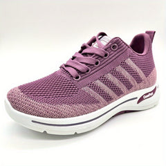 Women's Knit Sports Shoes Breathable Low Top Running & Jogging Sneakers