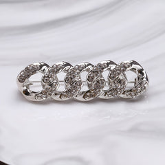Men's Rhinestone Alloy Pin
