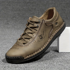 Men's Retro Stitch Non Slip Loafer Shoes