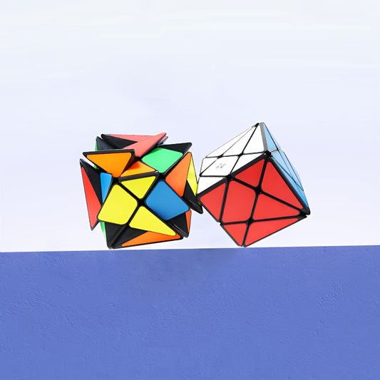 3X3 Transformer Cube Unique Smooth Stickerless Puzzle Toy