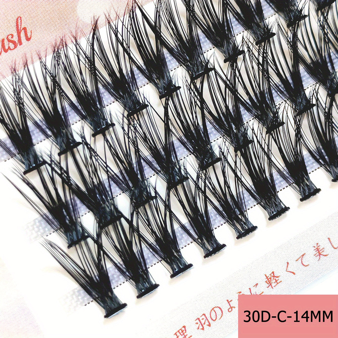 30D 40D 60 Clusters Lashes C Curling Volume Individual Lashes Extensions
