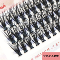 30D 40D 60 Clusters Lashes C Curling Volume Individual Lashes Extensions