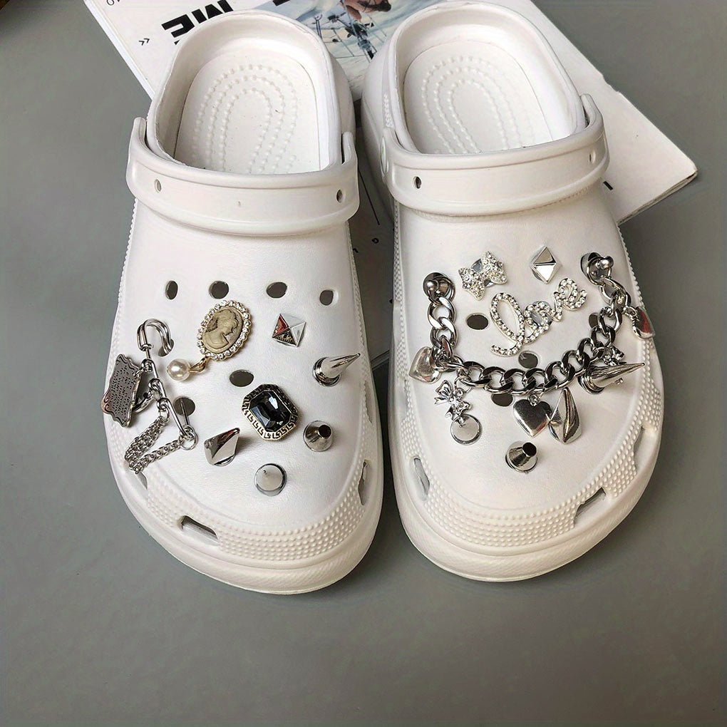 Zinc Alloy Shoes Charms For Clogs Garden Shoes Accessories
