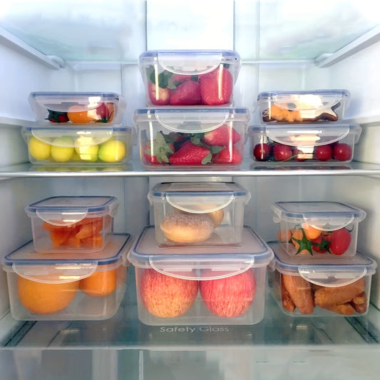 7Pcs High Airtight Food Storage Boxes With Lids