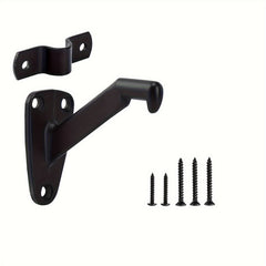 5pcs Stair Handrail Brackets with Mounting Screws