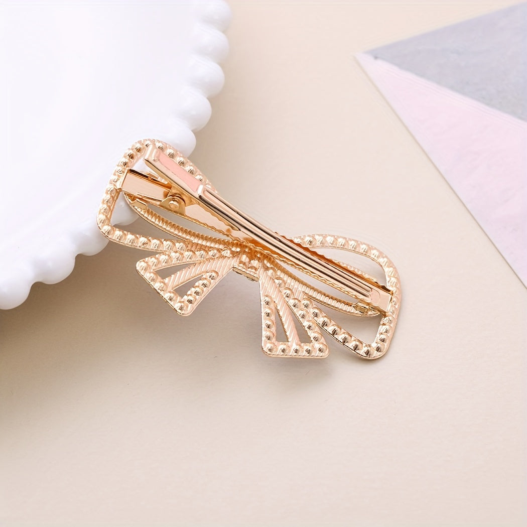 Rhinestone Duck Billed Hair Clip Glitter Hair Clip For Women Girls Hair Clip