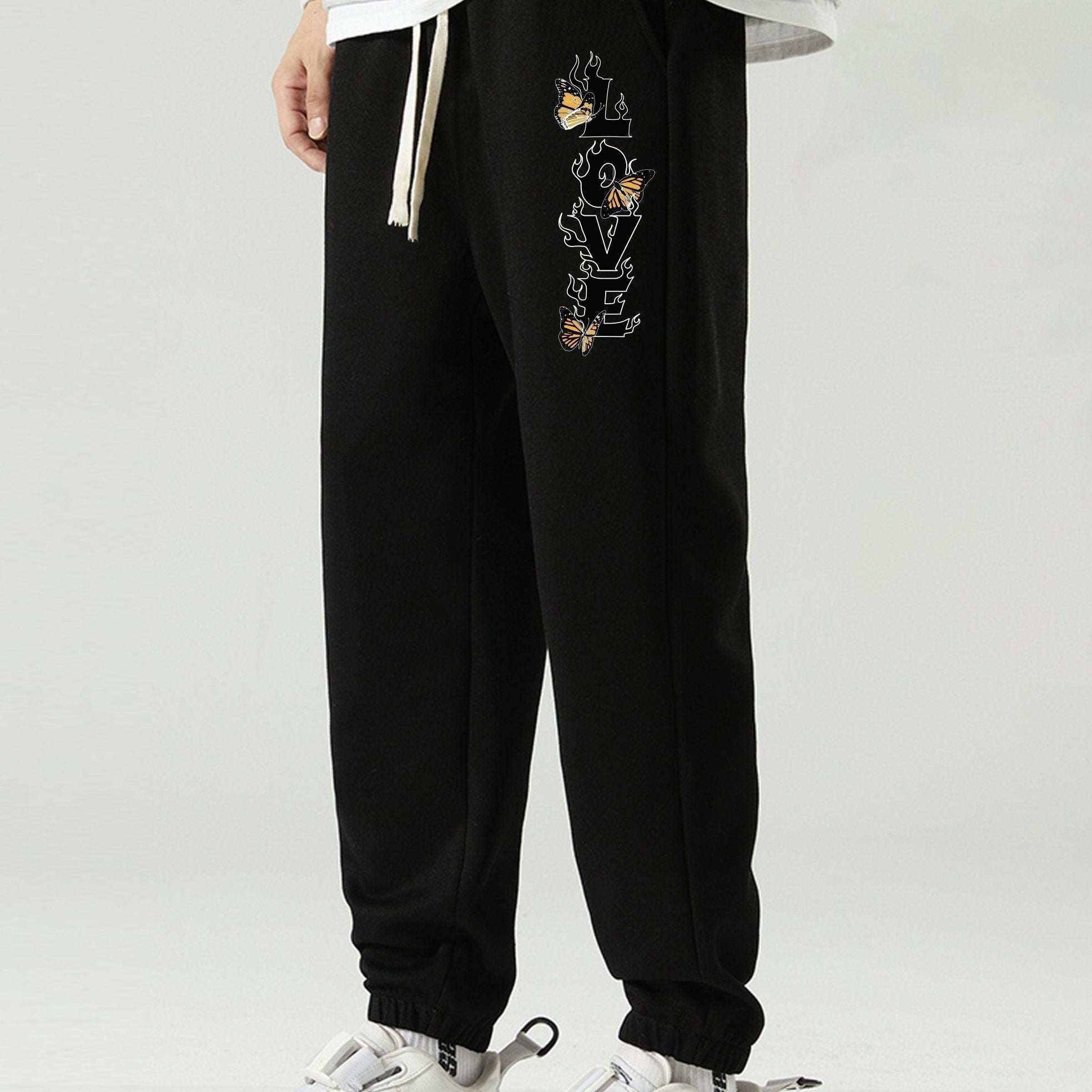 Men's Casual Sweatpants Coconut Tree Graphic Sport Pants