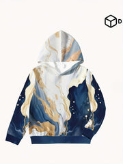 Kids Hoodie Unisex Pullover Hooded Long Sleeve Top Outdoor Clothes