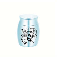 Stainless Steel Pet Urn for Dog or Cat Ashes