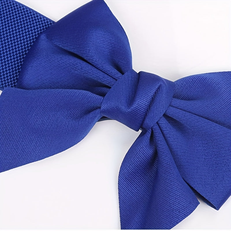 Bowknot Elastic Girdle Women's Waistband Belt Dress Acces