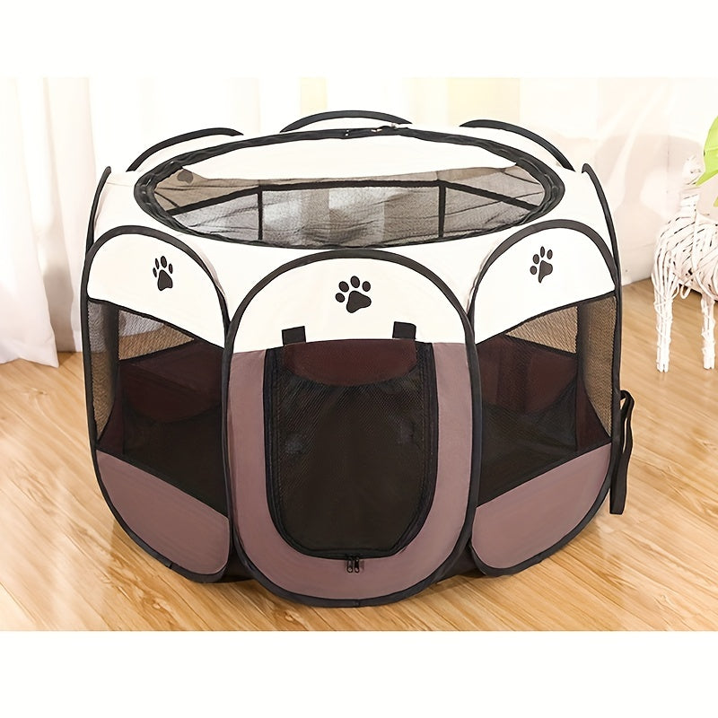 Breathable Mesh Pet Cage For Dogs And Cats Easy Transition Room