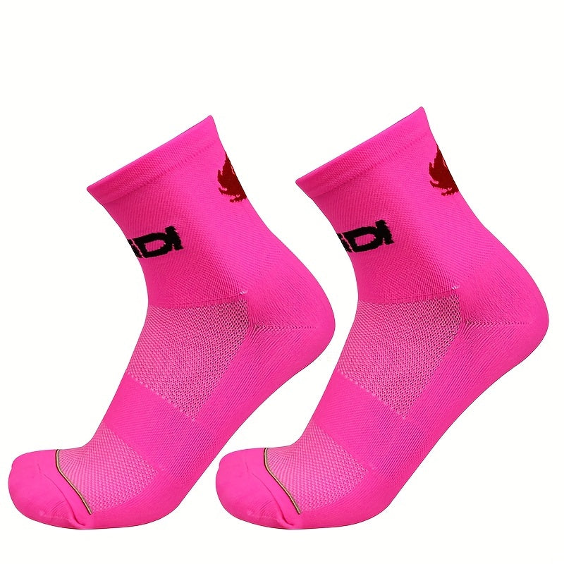 Unisex Cycling Socks Quick Drying Wear Resistant
