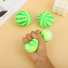 Watermelon Simulated Fruit Toys Stress Relief High Elasticity
