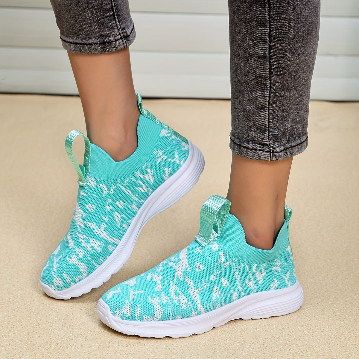 Women's Breathable Running Shoes Lightweight Outdoor Sneakers