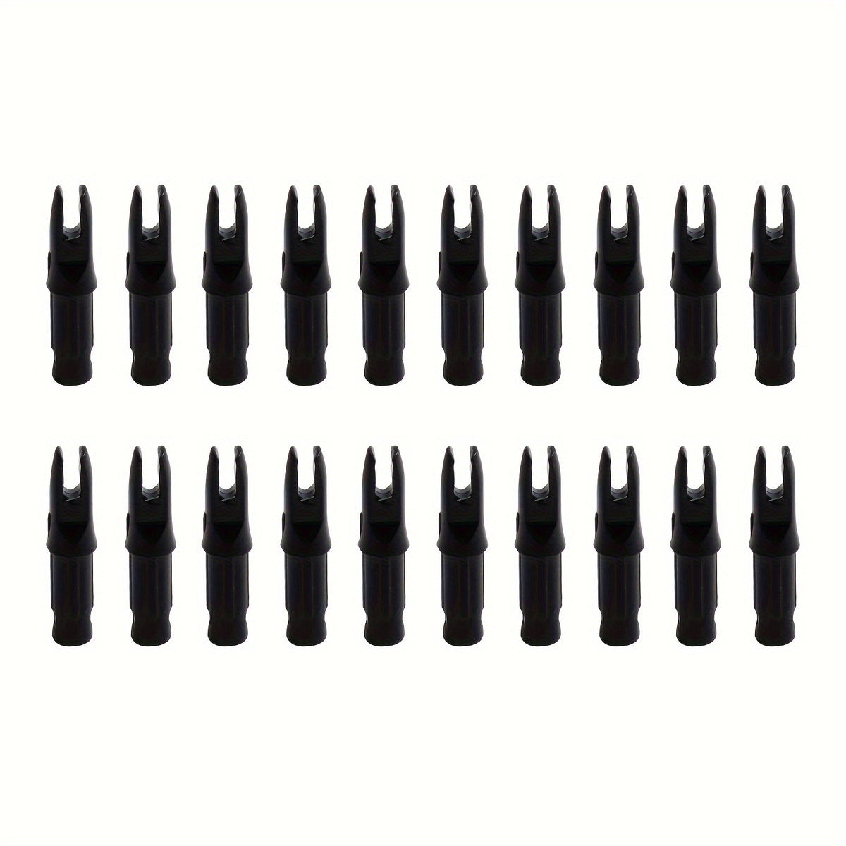 20pcs Arrow Nock For 0.244in Inside Diameter Shaft Archery Accessory