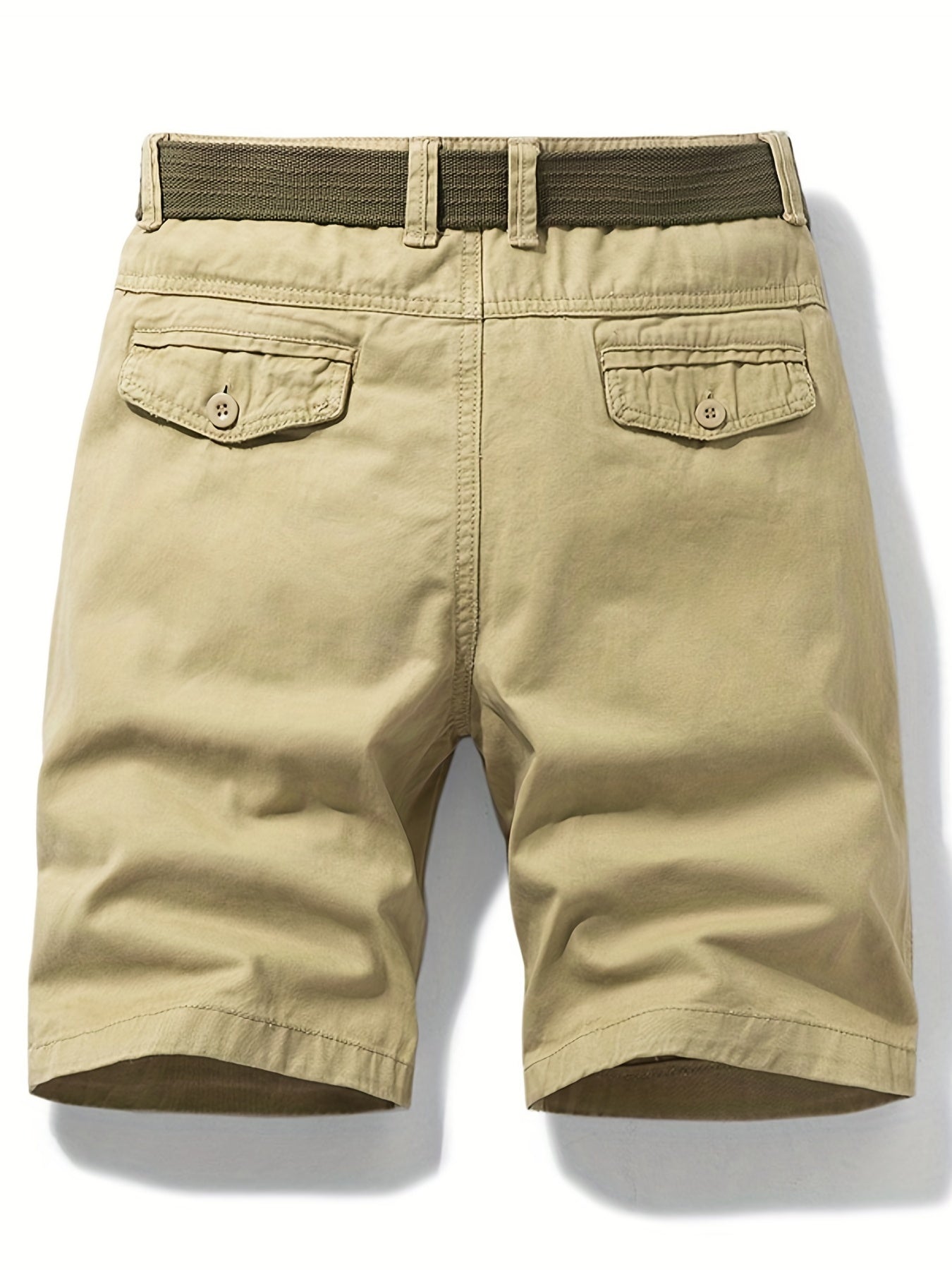 Men's Lightweight Cotton Cargo Shorts for Summer