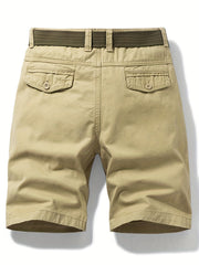 Men's Lightweight Cotton Cargo Shorts for Summer