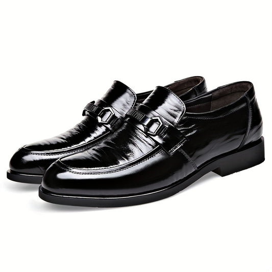 Men's Leather Oxford Shoes Non Slip Dress Shoes For Business