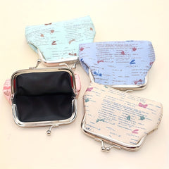 Girls Butterfly Coin Purse Bag Key Bag Birthday Gift Hasp Money Bags Wallet