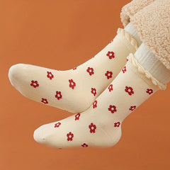 Girls Socks 5 Pairs Thin Soft Breathable Socks