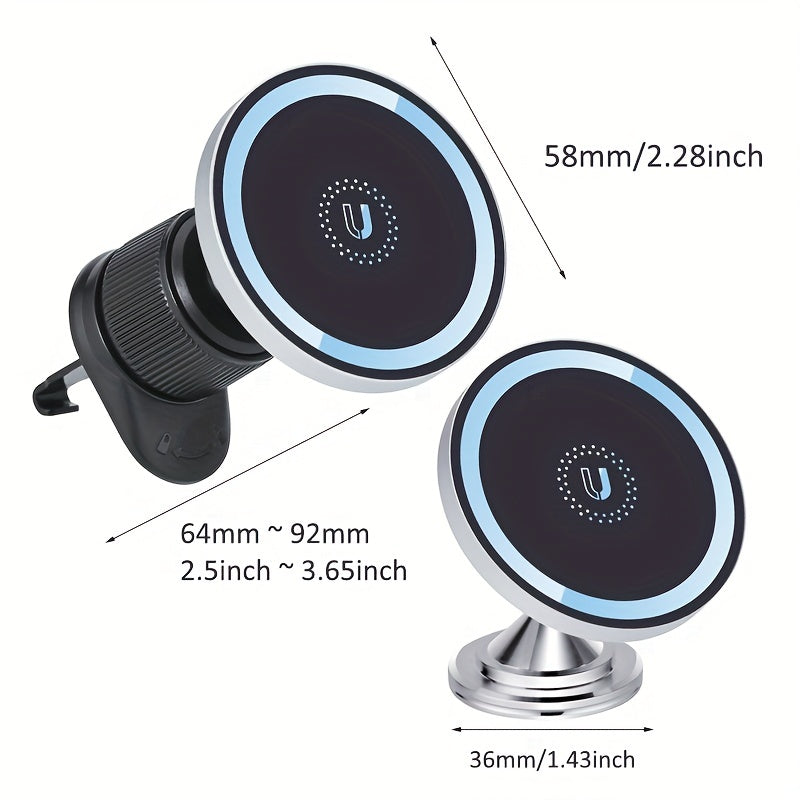 Magnetic Phone Holder for iPhone Dashboard Mount