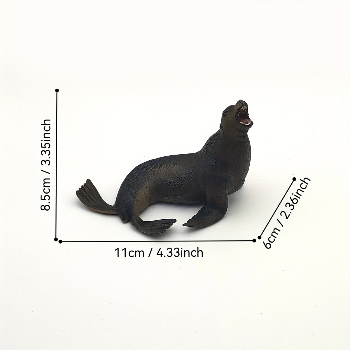 Sea Lion Plastic Ornament Collectible Ocean Model
