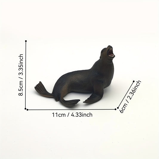 Sea Lion Plastic Ornament Collectible Ocean Model
