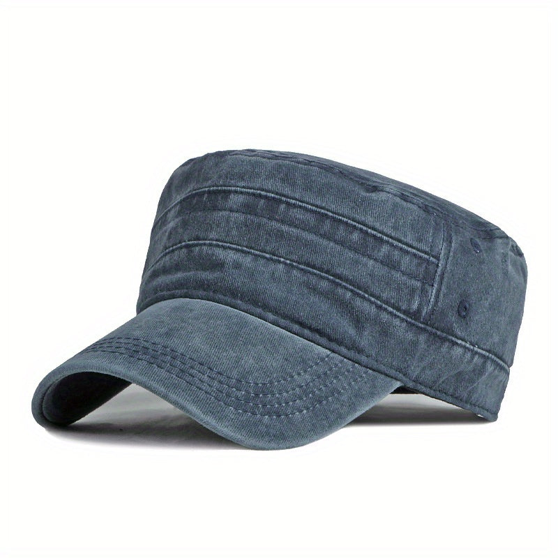 Casual Cotton Military Cap - Stay Stylish & Protected