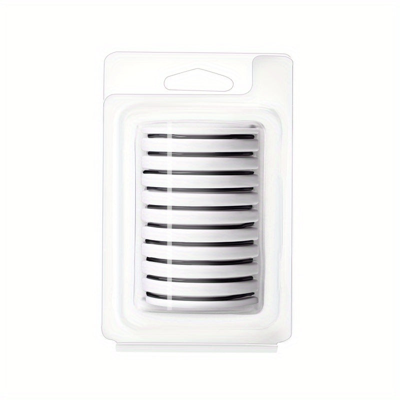 10pcs Transparent Eyelash Glue Strips Reusable Makeup Tools