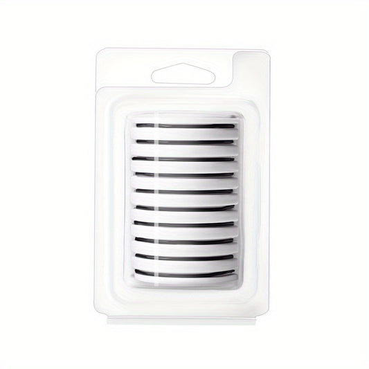 10pcs Transparent Eyelash Glue Strips Reusable Makeup Tools