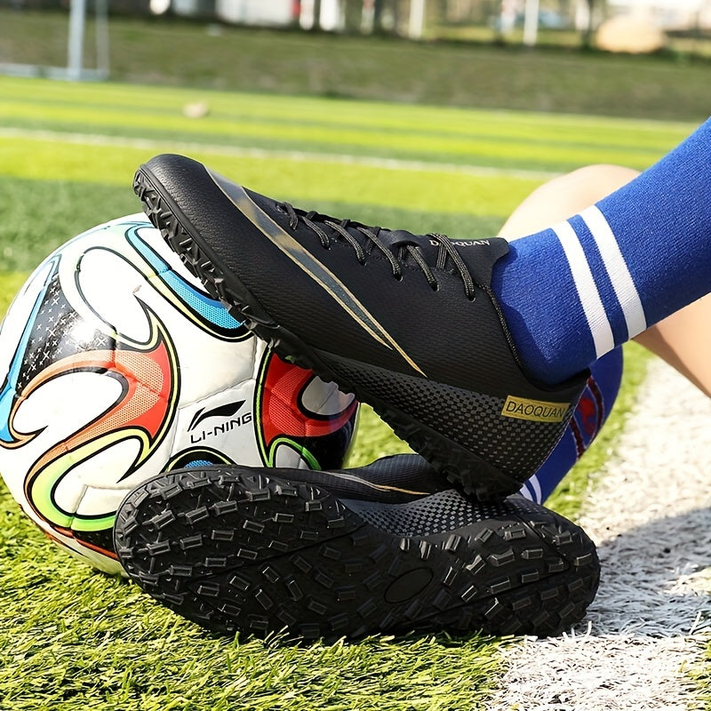Youth Anti Skid Turf Football Boots Breathable Soccer Cleats