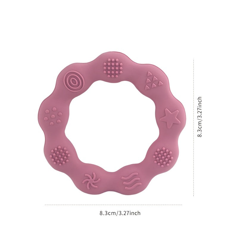 Silicone Teethers for 6 Months Babies - Boilable & Anti Chewable