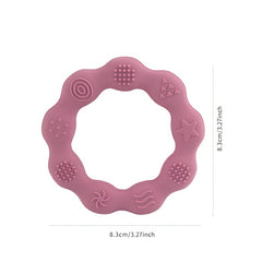 Silicone Teethers for 6 Months Babies - Boilable & Anti Chewable