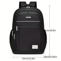 Men's Business Travel Backpack Large Capacity Student Schoolbag