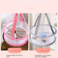 Makeup Sponge Drying Rack Foldable Reusable Drying Net Bag