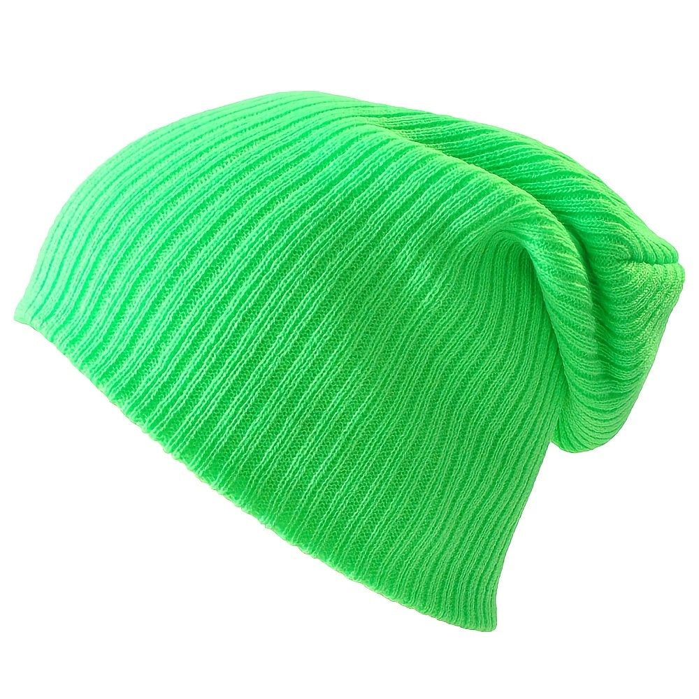 Women's Winter Woolen Beanie Hat Soft Knit Skull Cap