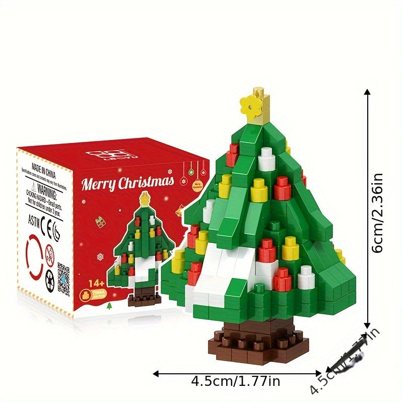Christmas Building Block Toy Set - Birthday Xmas Gift
